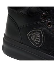 Stivaletto Donna Blauer Emery 01 Lea Leather Black