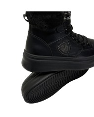 Stivaletto Donna Blauer Emery 01 Lea Leather Black