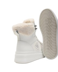 Stivaletto Donna Blauer Emery 01 Lea Leather White