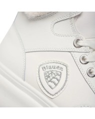 Stivaletto Donna Blauer Emery 01 Lea Leather White