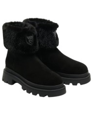 Stivaletto Donna Blauer Kimmel 10 Sue Suede Black
