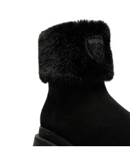 Stivaletto Donna Blauer Kimmel 10 Sue Suede Black