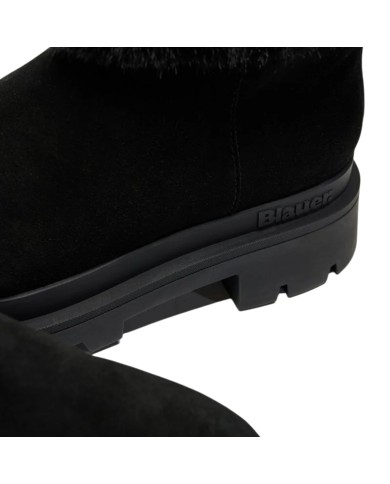 Stivaletto Donna Blauer Kimmel 10 Sue Suede Black