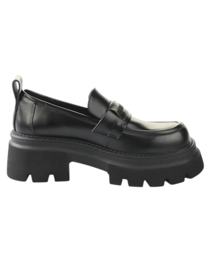 Mocassino Buffalo Donna Mave Loafer Vegan Black
