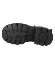 Stivaletto Donna Buffalo Mave Lace Up Vegan con Zip Black