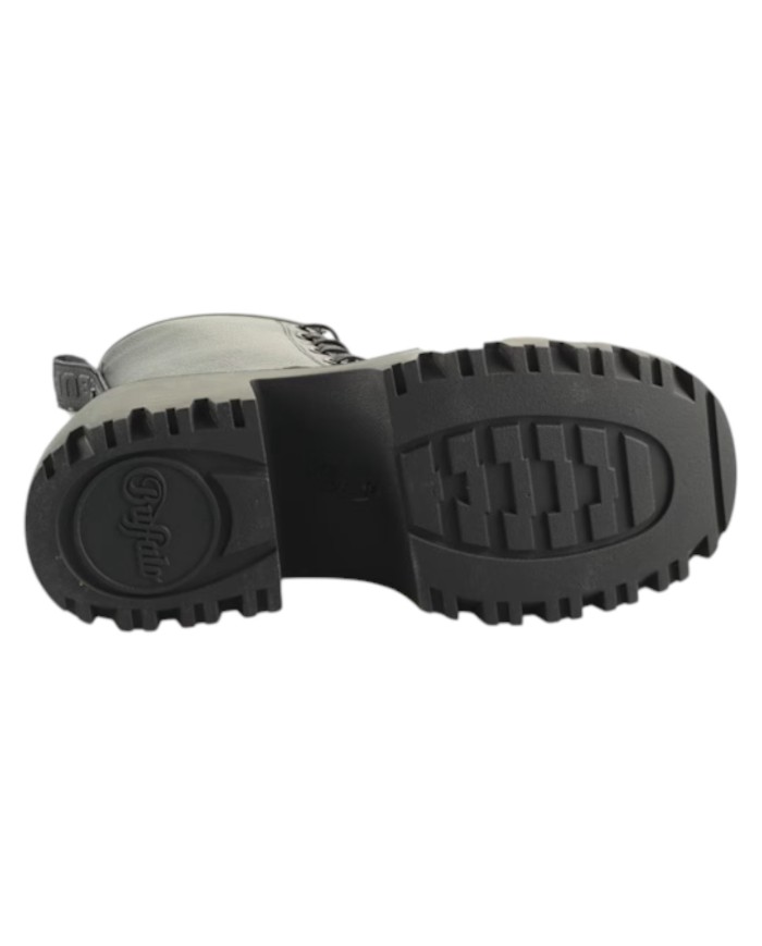 Stivaletto Donna Buffalo Bravr Lace Up Vegan Zip Black