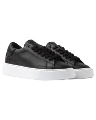 Sneaker Donna Date Sfera Calf Leather Black