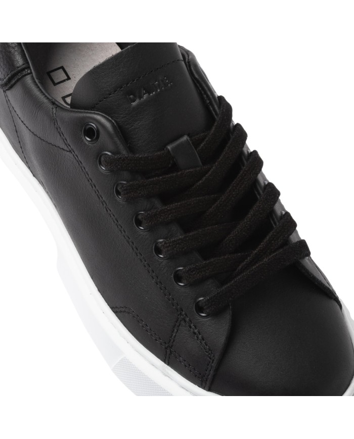 Sneaker Donna Date Sfera Calf Leather Black