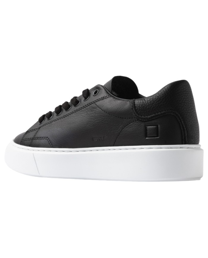 Sneaker Donna Date Sfera Calf Leather Black