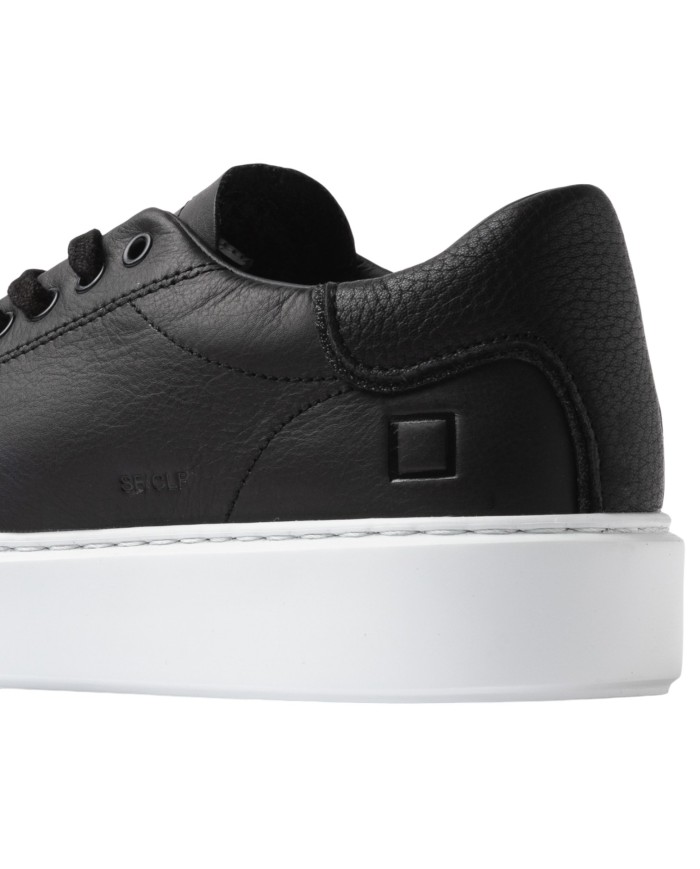 Sneaker Donna Date Sfera Calf Leather Black