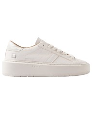 Sneaker Donna Date Hill Low Platform Leather Mono Milk