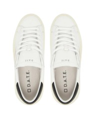 Sneaker Donna Date Hill Low Platform Leather Calf White Black