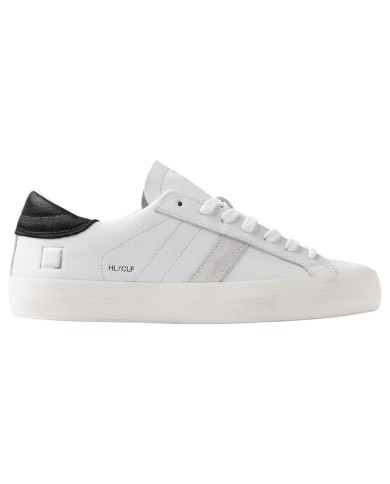 Sneaker Donna Date Hill Low Calf Leather White Black