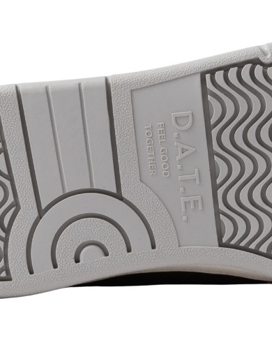 Sneaker Donna Date Court 2.0 Vintage Calf Leather White Leopard