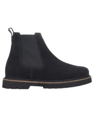 Stivaletto Uomo Birkenstock Highwood Beatles Slip On On Mid Camoscio Naturale Black