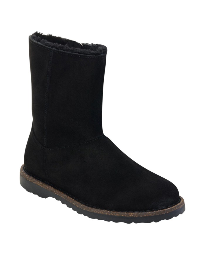 Stivaletto Donna Birkenstock Uppsala Zip Shearling Black