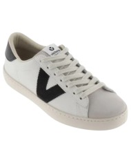 Sneakers Victoria Unisex Uomo Donna Berlin Suede Leather White Black