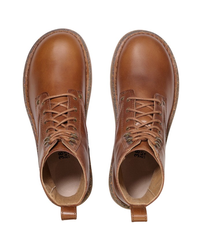 Stivaletto Donna Birkenstock Bryson Pelle Naturale Cognac