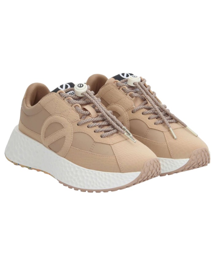 Sneakers Donna No Name Carter Runner W Waterproof Leather Dune