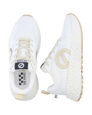 Sneaker Donna No Name Carter Fly Mesh White Gold