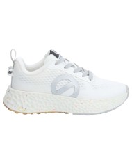 Sneaker Donna No Name Carter Fly Mesh White Silver