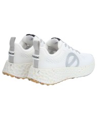 Sneaker Donna No Name Carter Fly Mesh White Silver