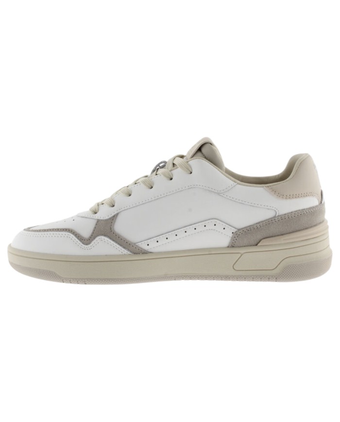 Sneakers Victoria Uomo C80 Classic Suede Leather White Grey