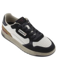 Sneakers Victoria Uomo C80 Sport Mix Suede Leather White Marino