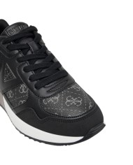 Sneakers Guess Donna Mickay 4G Logo Leather Black Coal