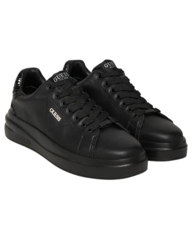 Sneakers Guess Donna Elbina 10 Glitter Leather Black