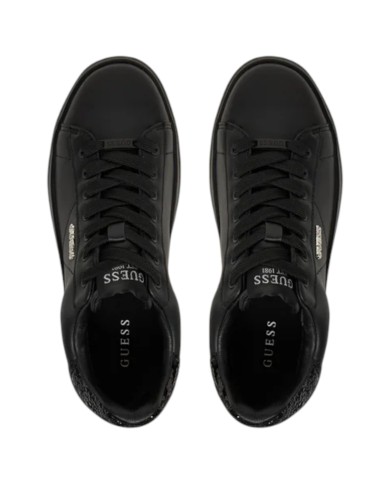 Sneakers Guess Donna Elbina 10 Glitter Leather Black