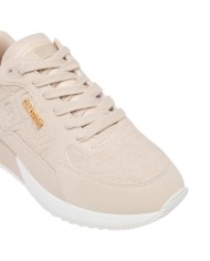 Sneakers Guess Donna Moxea 16 4G Logo Leather Ivory