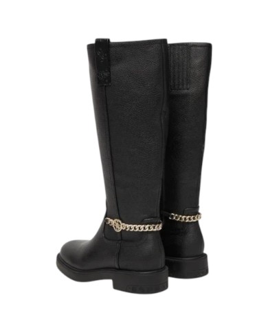 Stivale Guess Donna Fyonal Tacco Quadrato 3,5 Cm Leather Black