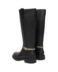 Stivale Guess Donna Fyonal Tacco Quadrato 3,5 Cm Leather Black