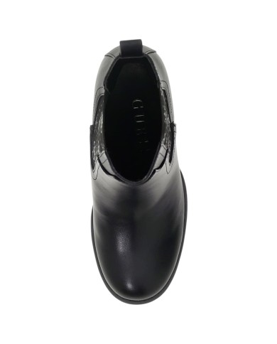 Stivaletto Guess Donna Nealle 4G Logo Tacco 9 cm Leather Black