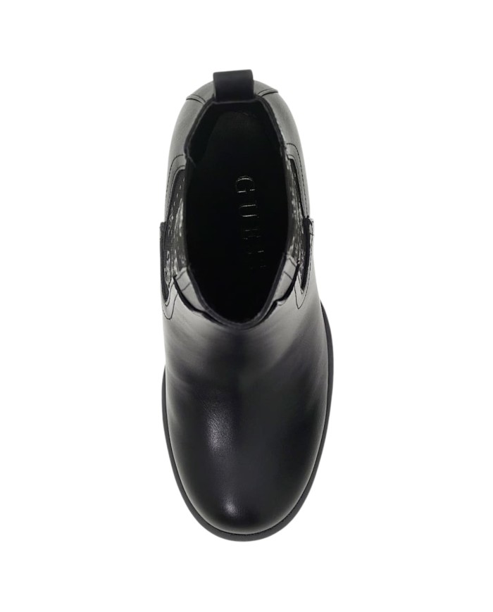 Stivaletto Guess Donna Nealle 4G Logo Tacco 9 cm Leather Black