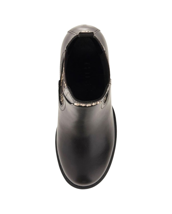 Stivaletto Guess Donna Nealle 4G Logo Tacco 9 cm Leather Dark Brown