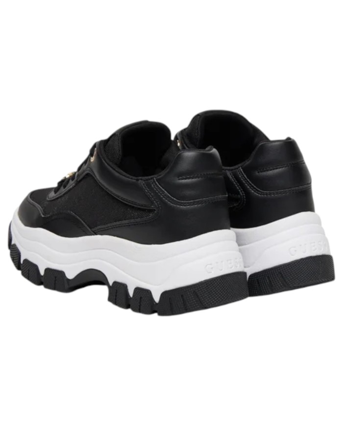 Sneakers Guess Donna Berrett 2 4G Logo Peony Mesh Leather Black