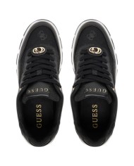 Sneakers Guess Donna Berrett 2 4G Logo Peony Mesh Leather Black