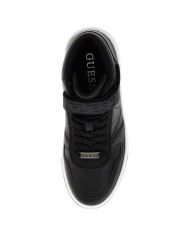 Sneakers Guess Donna Rubeka Con Zeppa 7,5 Cm Leather Black