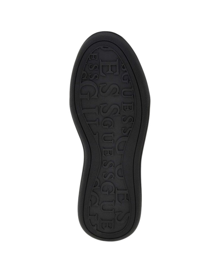 Sneakers Guess Donna Rubeka Con Zeppa 7,5 Cm Leather Black