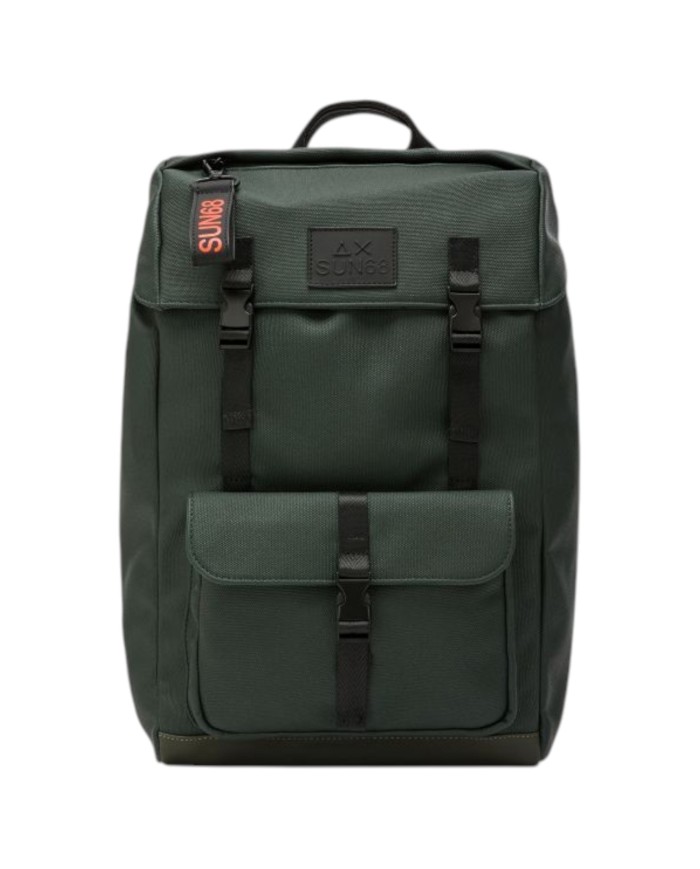 Zaino Sun 68 Uomo Backpack Everyday Nylon Verde Scuro