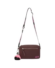 Tracolla Sun 68 Donna Crossbody Pochette Nylon Bordeaux