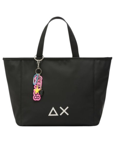 Shopping Bag Sun 68 Donna Shopper Jacqueline Con Tracolla Nylon Black
