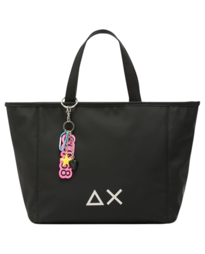Shopping Bag Sun 68 Donna Shopper Jacqueline Con Tracolla Nylon Black