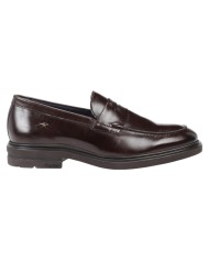 Mocassino Uomo Fluchos Belgas F0633 Leather Sierra Cafe Marrone