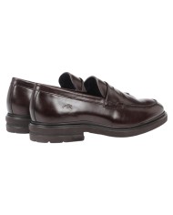 Mocassino Uomo Fluchos Belgas F0633 Leather Sierra Cafe Marrone