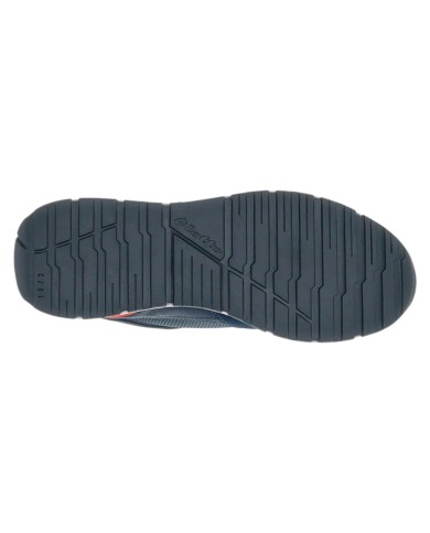 Sneaker Uomo Lotto Leggenda Tokyo Ginza Crack Dress Blue / All Black / Dk Slate