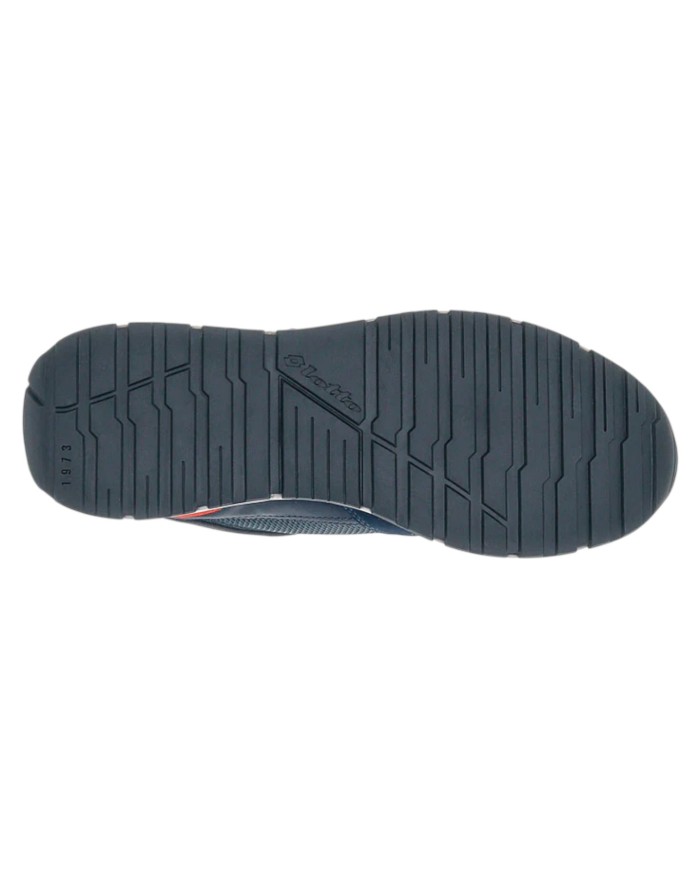 Sneaker Uomo Lotto Leggenda Tokyo Ginza Crack Dress Blue / All Black / Dk Slate