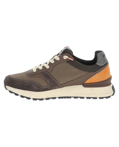 Sneaker Uomo Lotto Leggenda Tokyo Ginza Crack Iron Gray / Asphalt / Taupe Brown